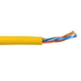 ACT ACT CAT5E U/UTP soepel patch geel 305 m