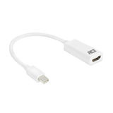 ACT  Adapter Mini DisplayPort Male | HDMI-A Female | Wit - 0,15 cm AC7525