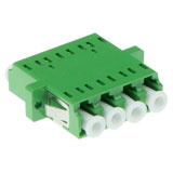 ACT iber optic LC-APC quad adapter singlemode OS2