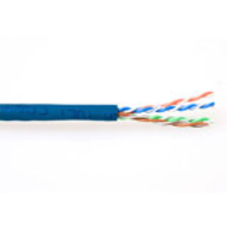 ACT ACT CAT6 U/UTP PVC soepel patch blauw 305 m