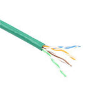 ACT ACT CAT6 U/UTP PVC soepel patch groen 100 m