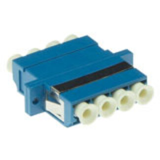 ACT ACT Fiber optic LC-LC quad adapter singlemode OS2