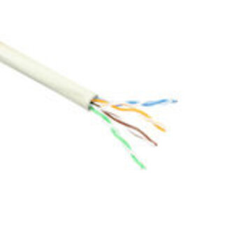 ACT ACT CAT6 U/UTP PVC soepel patch ivory 100 m