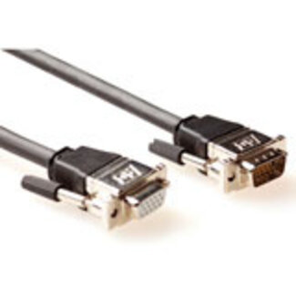 ACT ACT 30 meter High Performance VGA verlengkabel  male-female met metalen kappen