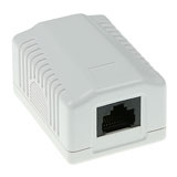 UTP Cat5e opbouw wandcontactdoos