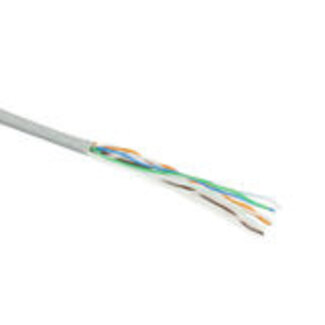 ACT ACT CAT5E U/UTP PVC massief grijs 305 m