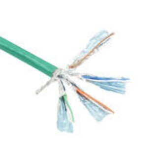 ACT ACT CAT6 S/FTP PVC soepel patch groen 305 m