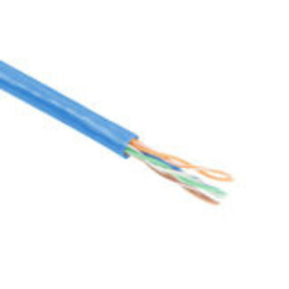 ACT ACT CAT5E U/UTP soepel patch blauw 100 m