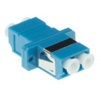ACT ACT Fiber optic LC duplex adapter singlemode OS2