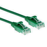 UTP CAT6 Slimline Netwerkkabel CU Groen 2 meter