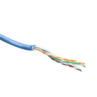 ACT ACT CAT5E U/UTP PVC massief blauw 305 m