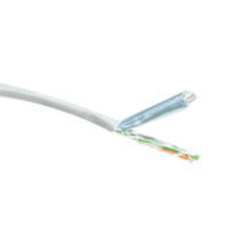 ACT ACT CAT5E F/UTP massief grijs 100 m
