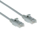 ACT CAT6 U/UTP LSZH Datacenter Slimline Patchkabel RJ45 - Grijs