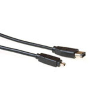 ACT ACT Firewire IEEE1394 aansluitkabel 6-pin male - 4-pin male   4,50 m