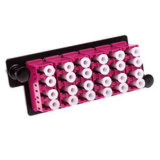 ACT ACT Adapterplaat 6xLC Quad (24V) OM4
