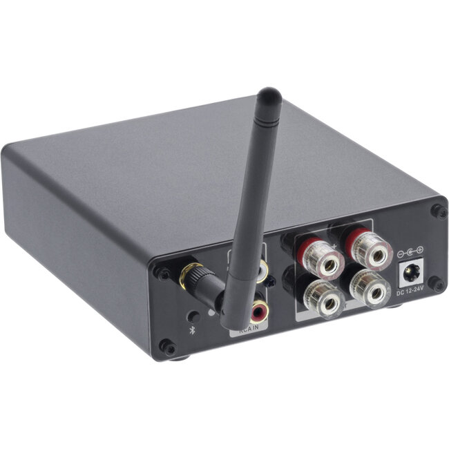 InLine® Bluetooth 5.3 audio receiver with 96 watt amplifier