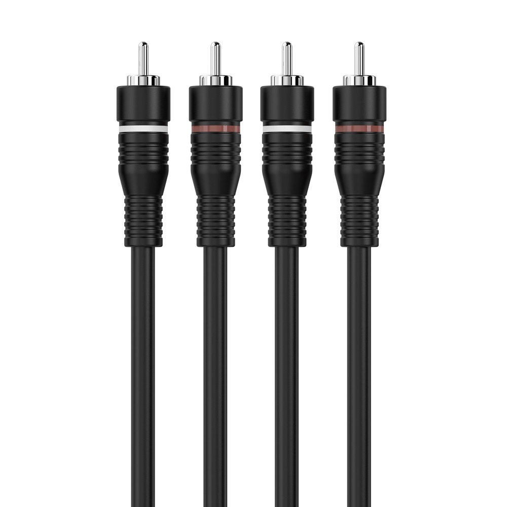 Sinox SINOX SOUND GO - Aansluitkabel 2 X RCA>2 X RCA 1,2 M |