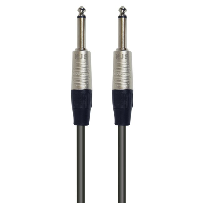NJS/Rean Professional 6,35mm Jack mono kabel | 3 meter