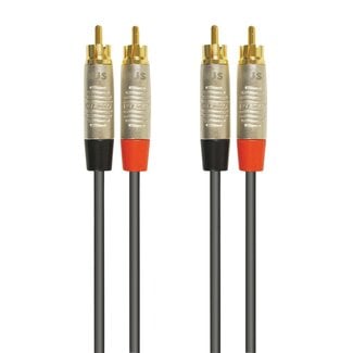 NJS/Rean NJS/Rean Professional Tulp stereo kabel | 0,50 meter