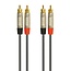 NJS/Rean Professional Tulp stereo kabel | 1 meter