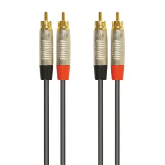 NJS NJS/Rean Professional Tulp stereo kabel | 10 meter