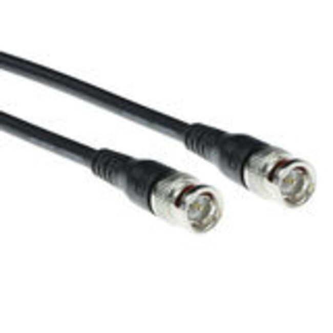 ACT RG-59 patchkabel zwart 75 Ohm    1,00 m