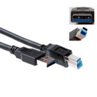 ACT ACT USB 3.0 A male - USB B male  3,00 m