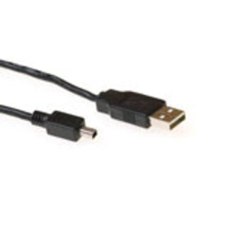 ACT ACT USB 2.0 A male - USB mini B male  1,80 m