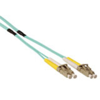 ACT ACT 40 meter Multimode 50/125 OM3 duplex ruggedized fiber kabel met LC connectoren