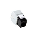 Haiqoe Ethernet jack Toolless CAT6 UTP Keystone zwart
