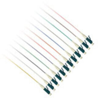 ACT ACT LC 50/125 OM4 fiber pigtail set 12 stuks