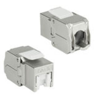 ACT ACT Keystone Jack RJ45 CAT6 Shielded toolless met shutter
