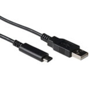 ACT ACT USB 2.0 aansluitkabel C male - A male 1,00 m