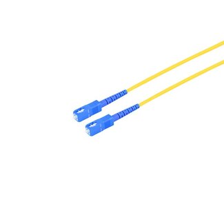 S-Impuls LWL SX Patchkabel SC/SC UPC 9/125µ, OS2 gelb, 15m