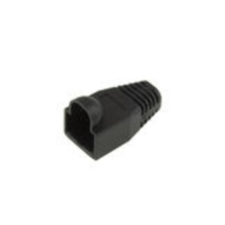 ACT ACT RJ45 zwarte tule voor 5,5 mm kabel