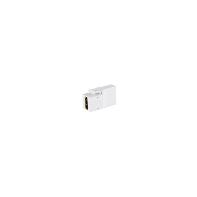 Keystone Verbinder HDMI-A-Buchse 18Gbps, Winkel