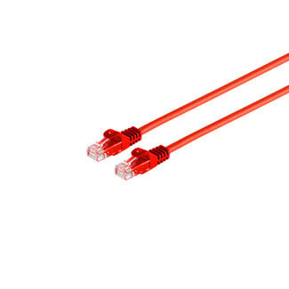 S-Impuls RJ45 Patchkabel CAT 7 Rohkabel U/UTP rot 0,25m