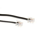 Intronics Modulaire telefonie kabel RJ-11 - RJ-11 zwart - [TD5501]
