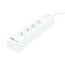 SmartLife Stekkerdoos | Wi-Fi | Hybrid (CEE 7/7) / USB-A / USB-C™ | 16 A | 3680 W | 2.00 m | 0 - 55 °C | Android™ / IOS | Wit