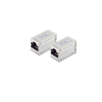 S-Impuls 2x cat. 6A Kabelverbinder 2x RJ45 STP, kleine Bauform