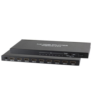 S-Impuls HDMI Verteiler 1x IN, 8x OUT, 4K2K 60Hz