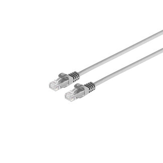 S-Impuls RJ45 Patchkabel CAT 7 Rohkabel U/UTP grau 0,25m