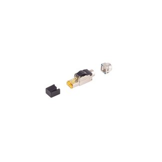 S-Impuls Netzwerkstecker, cat. 6A Tool-less RJ45 Stecker, werkzeuglos, Bajonett, STP