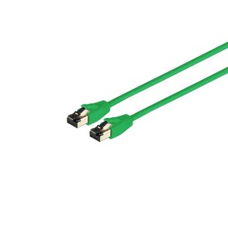 S-Impuls Patchkabel cat 8.1 F/FTP PIMF LSZH grün 5,0m