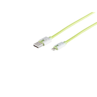 S-Impuls USB-Ladekabel A Stecker auf 8-pin Stecker, 2m