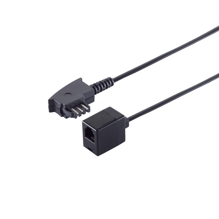 Shiverpeaks S-Conn 0.2m TAE-F - RJ11. Snoerlengte: 0,2 m, Aansluiting 1: TAE (F), Aansluiting 2: RJ-11