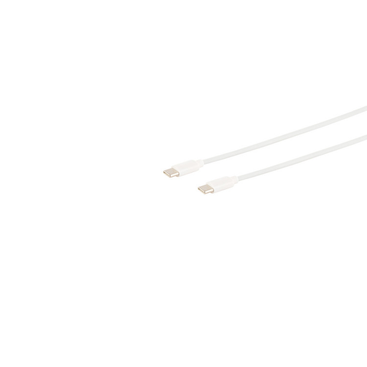 S/CONN 14-12051 USB-kabel USB 2.0 1 m USB C Wit