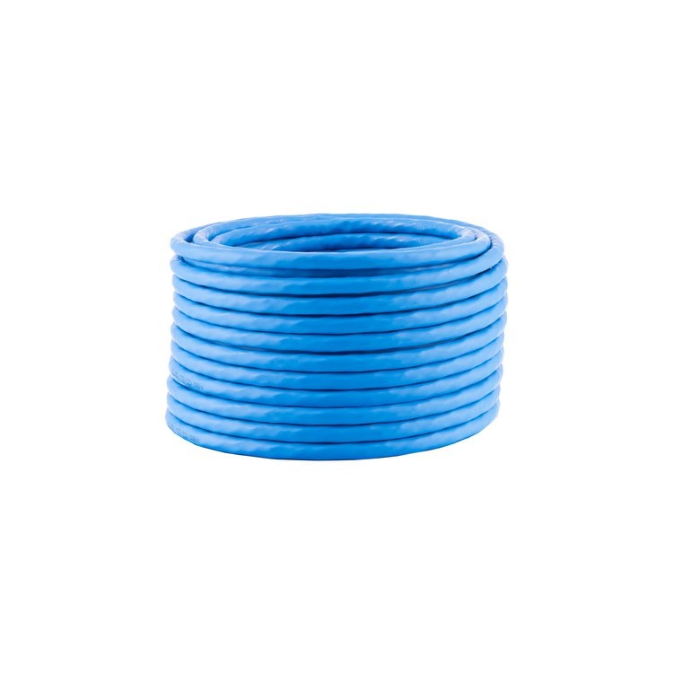 S/FTP CAT8.1 40 Gigabit Netwerkkabel - CU - 22AWG - Stug - LSZH - 25 meter - Blauw