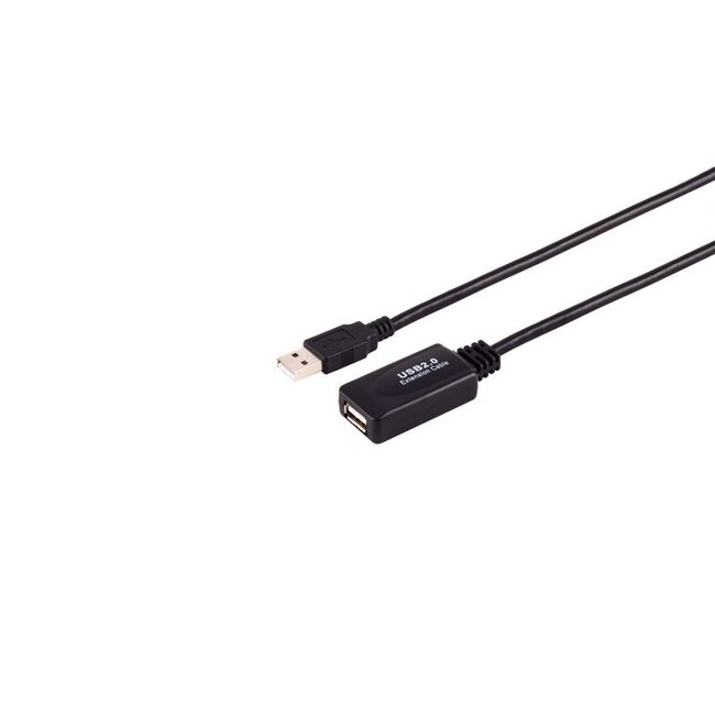 Aktive USB-A Verlängerung, USB 2.0, 480Mbps, 10m