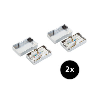 S-Impuls 2x Cat. 6 LSA-connection-BOX